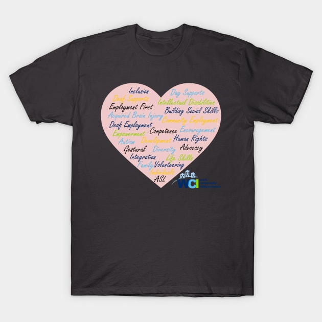 WCI Word Cloud T-Shirt by wci